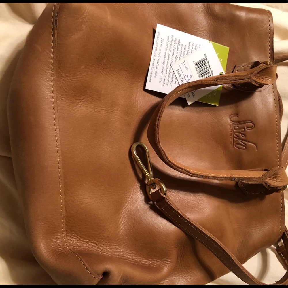 Sseko Caramel Tote or Crossbody